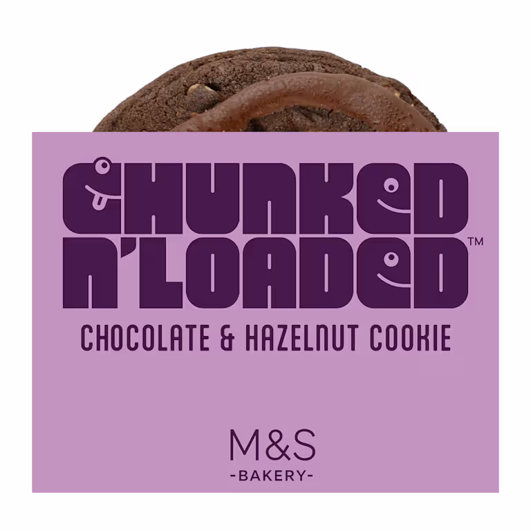 M&S Chunked N’ Loaded Chocolate and Hazelnut Cookie