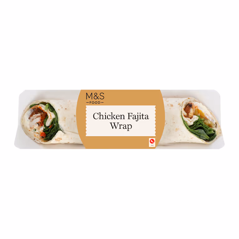 M&S Chicken Fajita Wrap