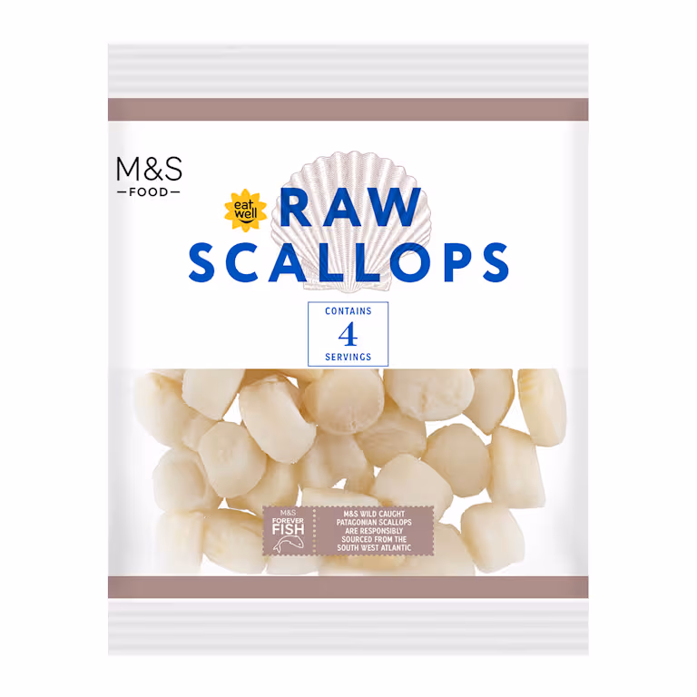 M&S Raw Scallops