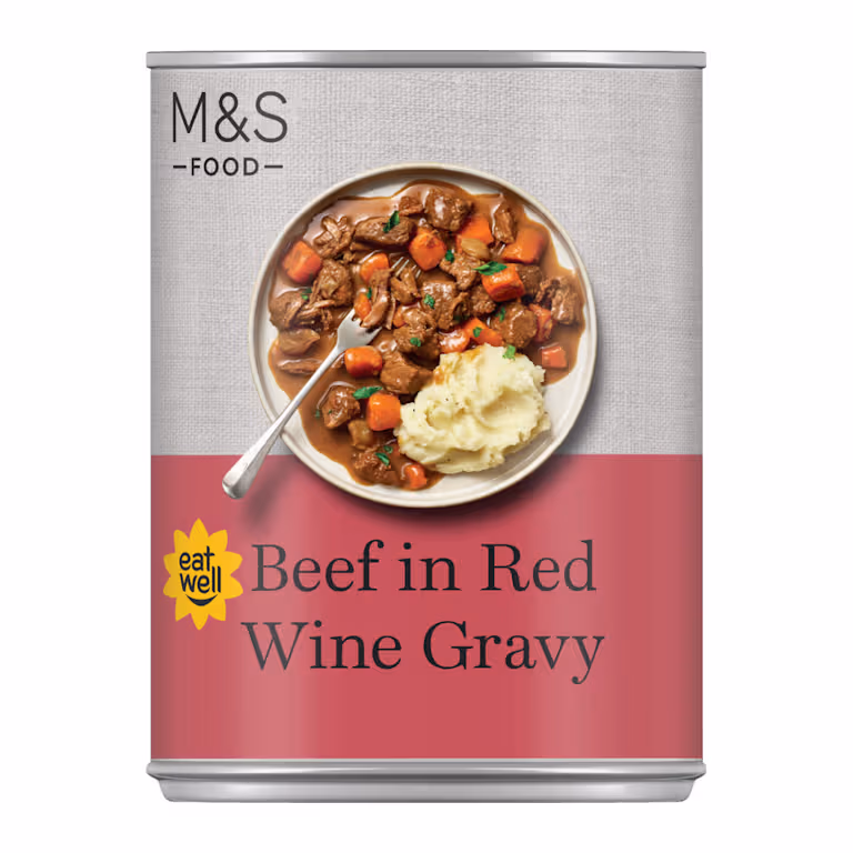 M&S Beef in Red Wine Gravy
