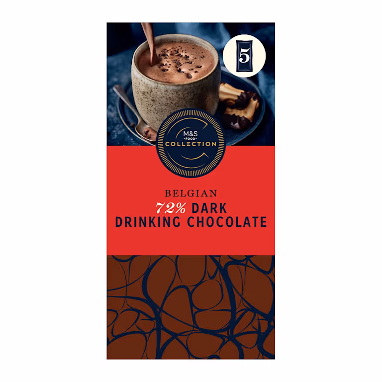 M&S 72% Dark Drinking Chocolate