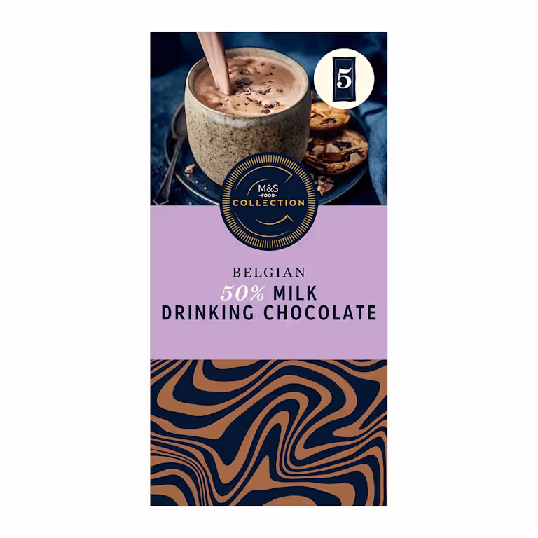 M&S Collection Belgian 50% Milk Drinking Chocolate