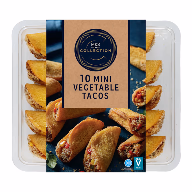 M&S Mini Vegetable Tacos