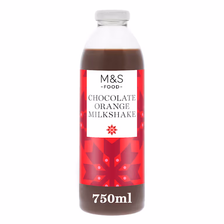 M&S Chocolate Orange Milkshake