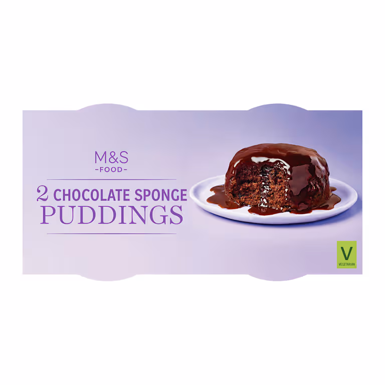 M&S Chocolate Sponge Puddings