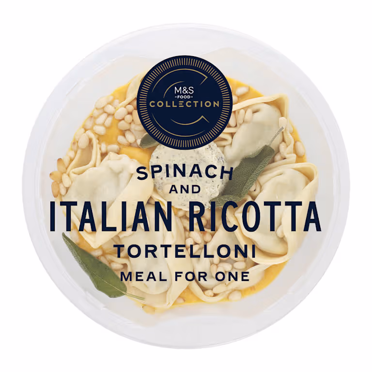 M&S Collection Spinach and Italian Ricotta Tortelloni
