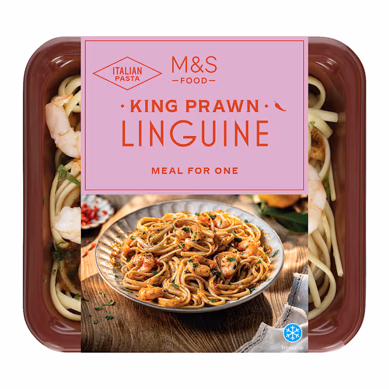 M&S King Prawn Linguine
