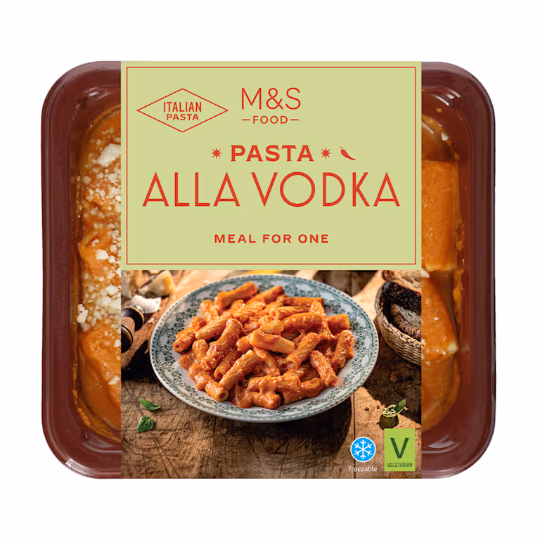 M&S Pasta Alla Vodka
