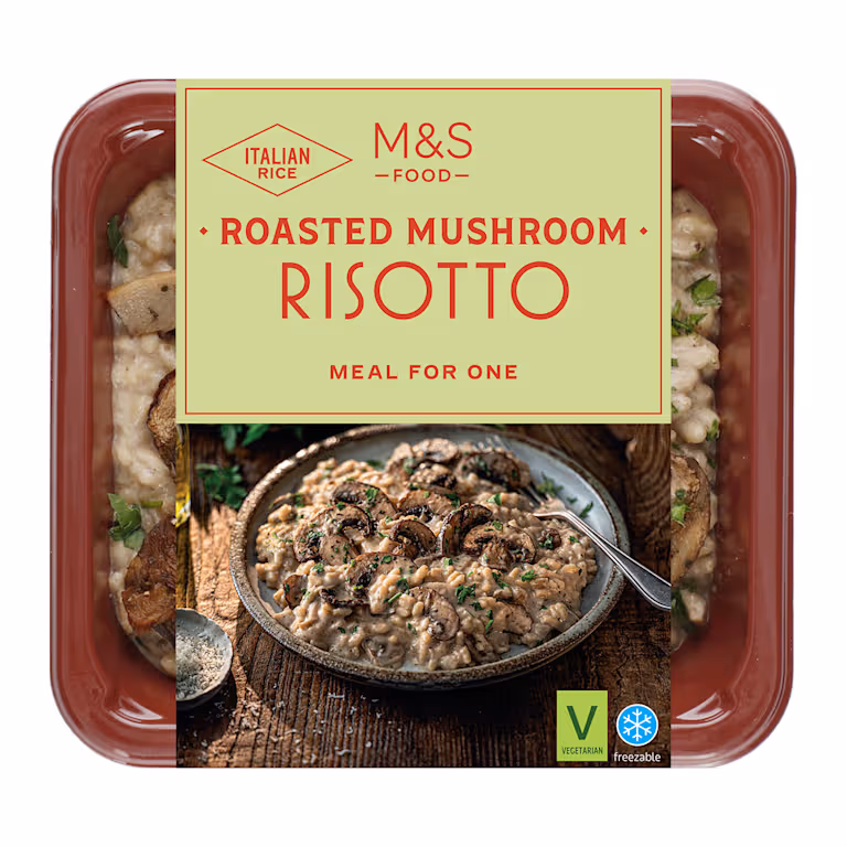 M&S Roasted Mushroom Risotto