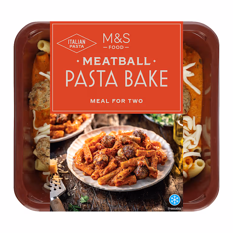 M&S Meatball Pasta Bake
