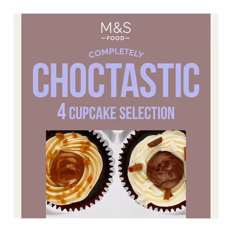 M&S Completely Choctastic Cupcake Selection