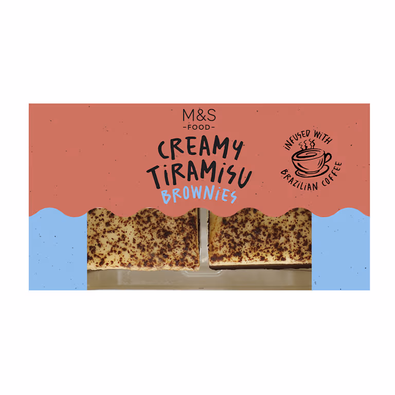 M&S Creamy Tiramisu Brownies