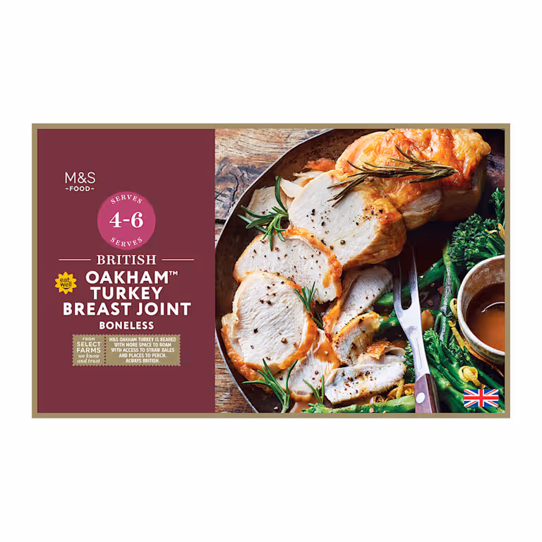 M&S British Oakham Turkey Breast Joint