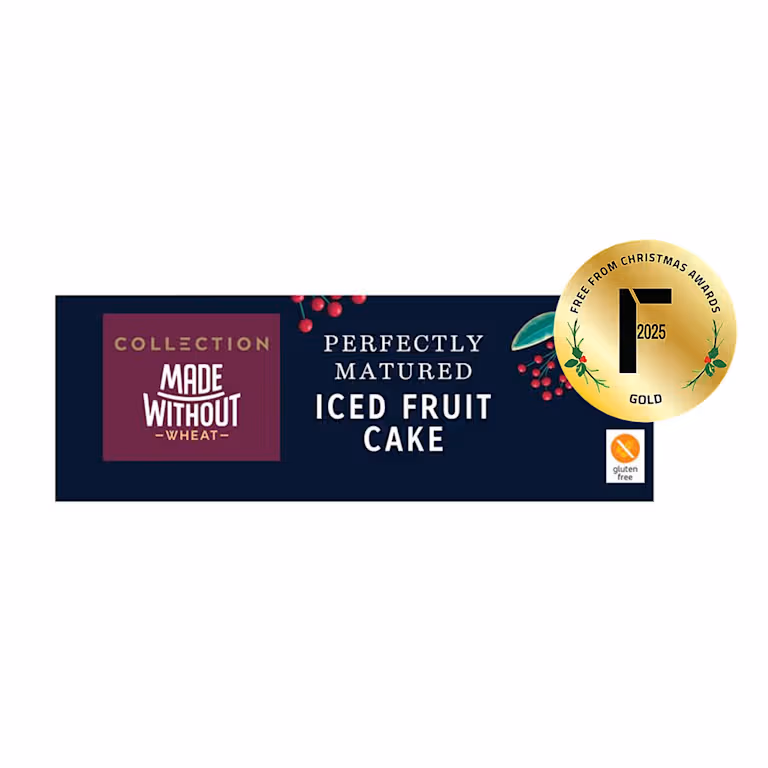 M&S Made Without Wheat Perfectly Matured Iced Fruit Cake