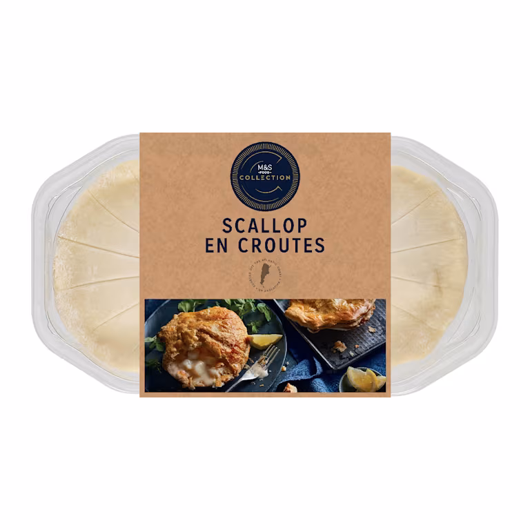 M&S Collection Scallop en Croutes