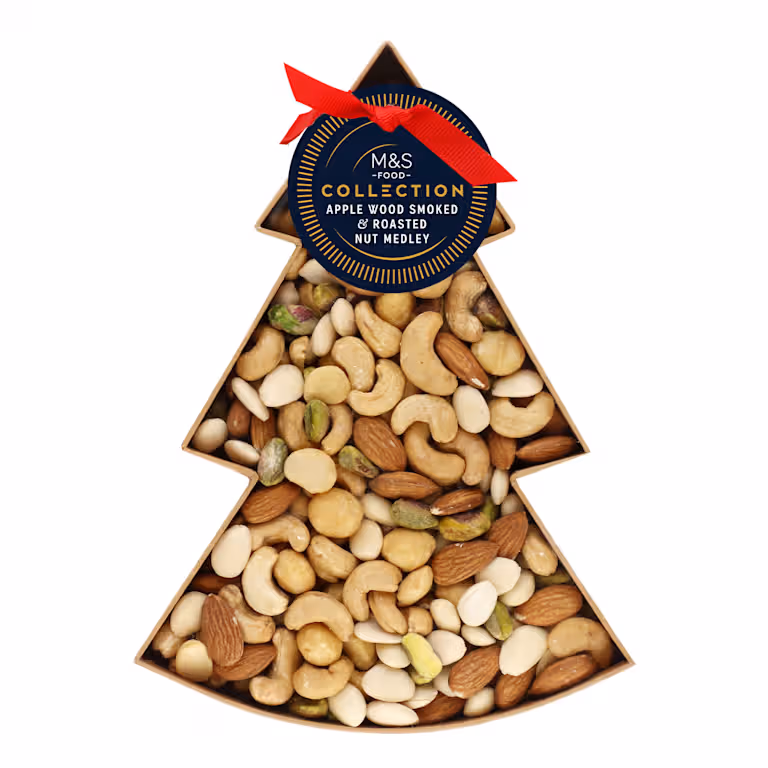 M&S Collection Apple Wood Smoked and Roasted Nut Medley