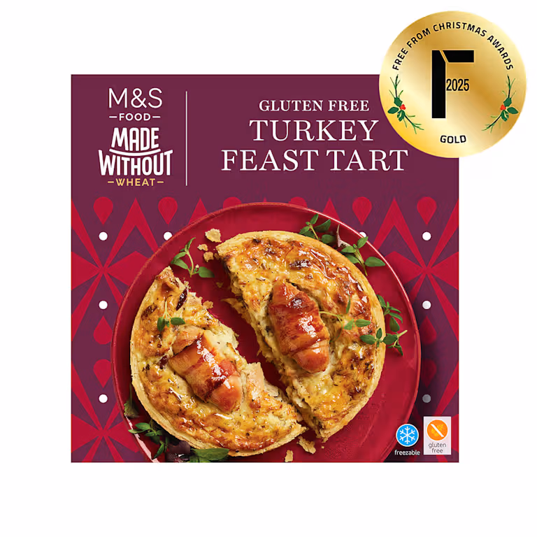 M&S Made Without Wheat Gluten Free Turkey Feast Tart