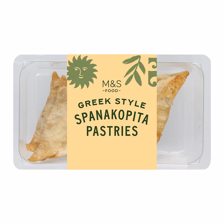 M&S Greek Style Spanakopita Pastries