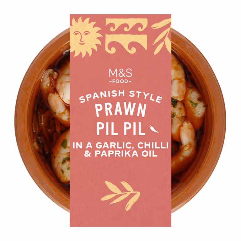 M&S Spanish Style Prawn Pil Pil