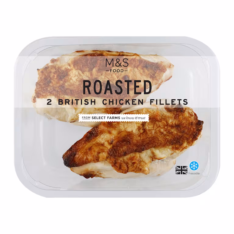 M&S 2 British Roasted Chicken Fillets
