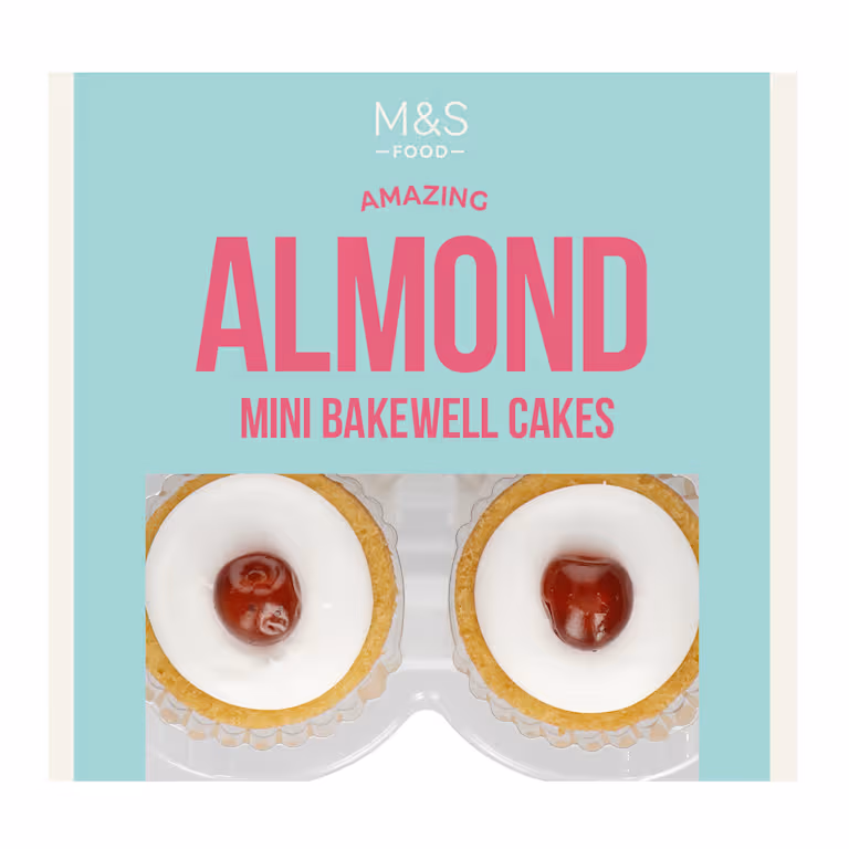 M&S Amazing Almond Mini Bakewell Cakes