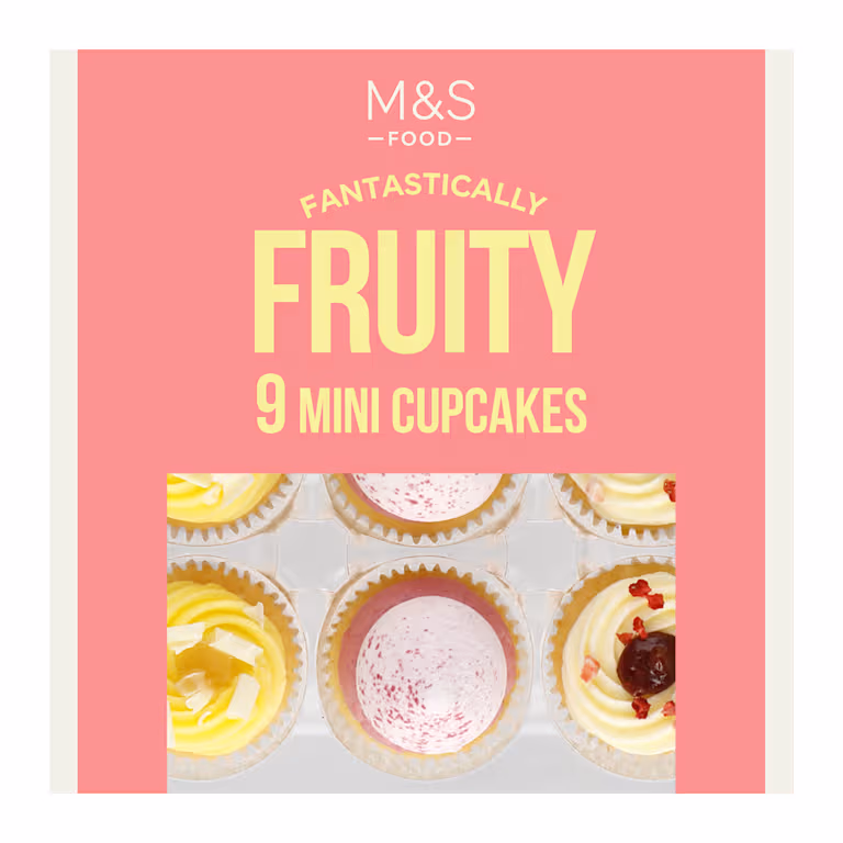 M&S Fantastically Fruity Mini Cupcakes