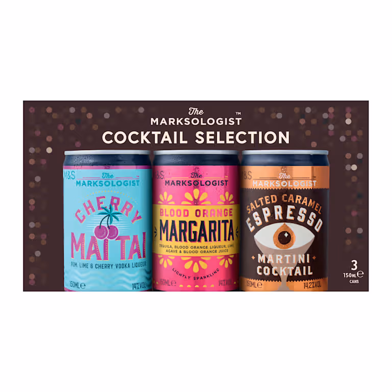 M&S The Marksologist Cocktail Selection