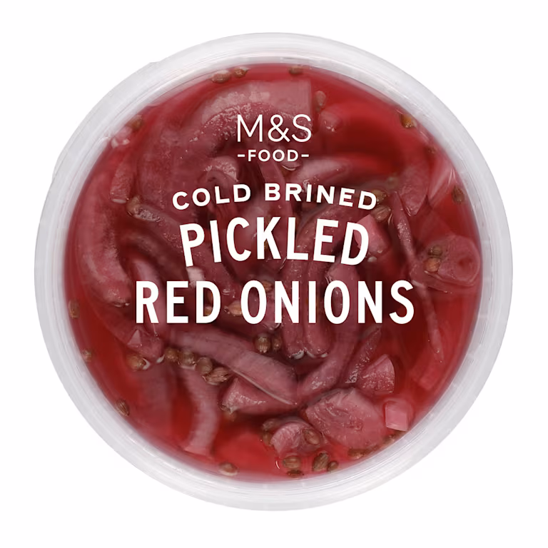 M&S Cold Brined Pickled Red Onions