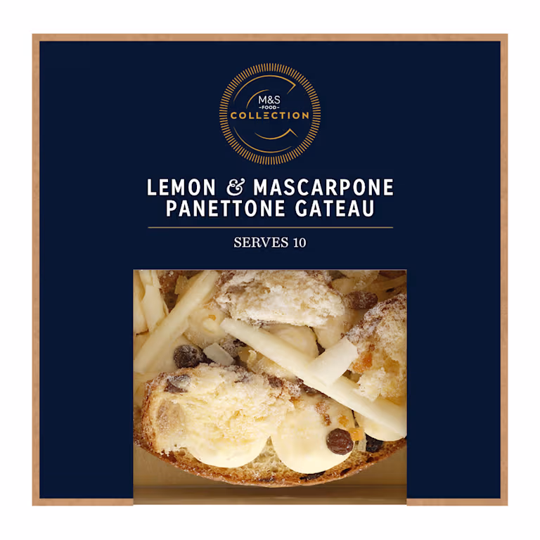 M&S Collection Lemon and Mascarpone Panettone Gateau