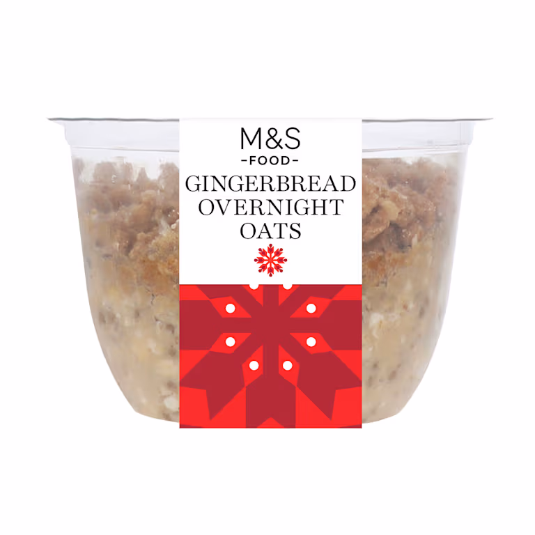 M&S Gingerbread Overnight Oats