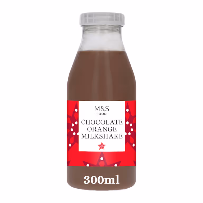 M&S Chocolate Orange Milkshake