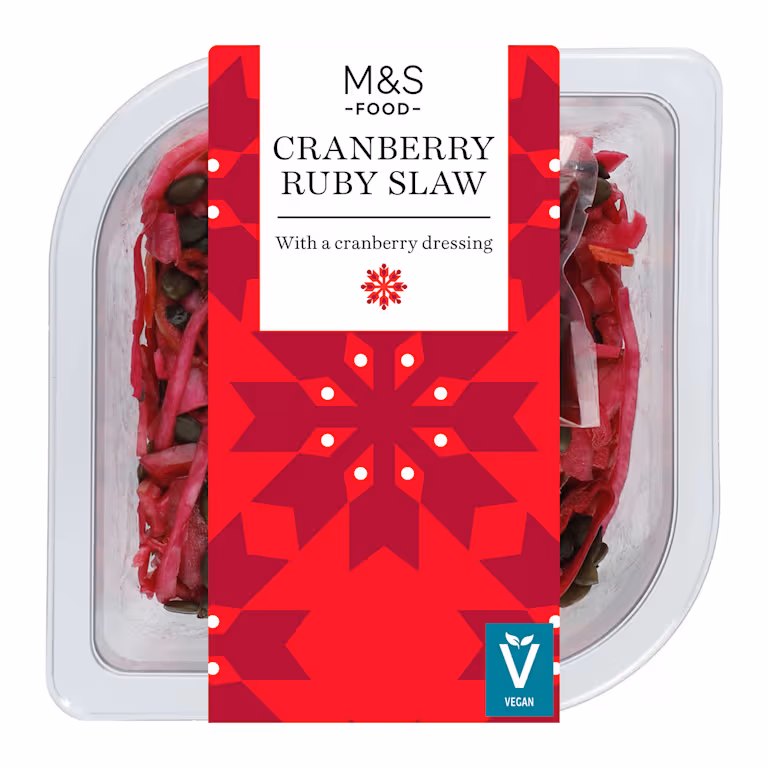 M&S Cranberry Ruby Slaw