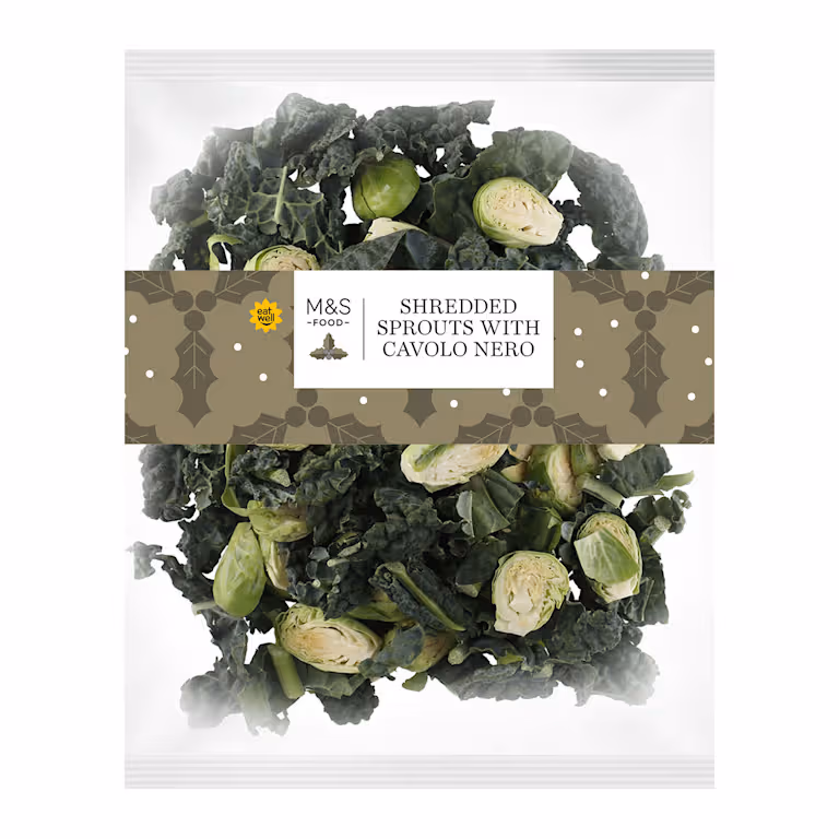 M&S Shredded Sprouts with Cavelo Nero