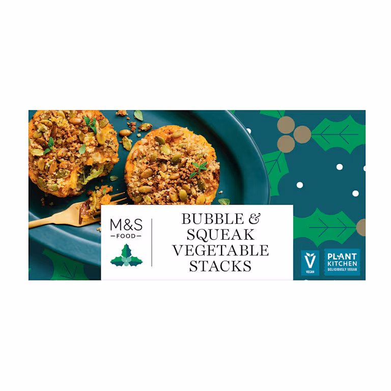 M&S Bubble & Squeak Vegetable Stacks