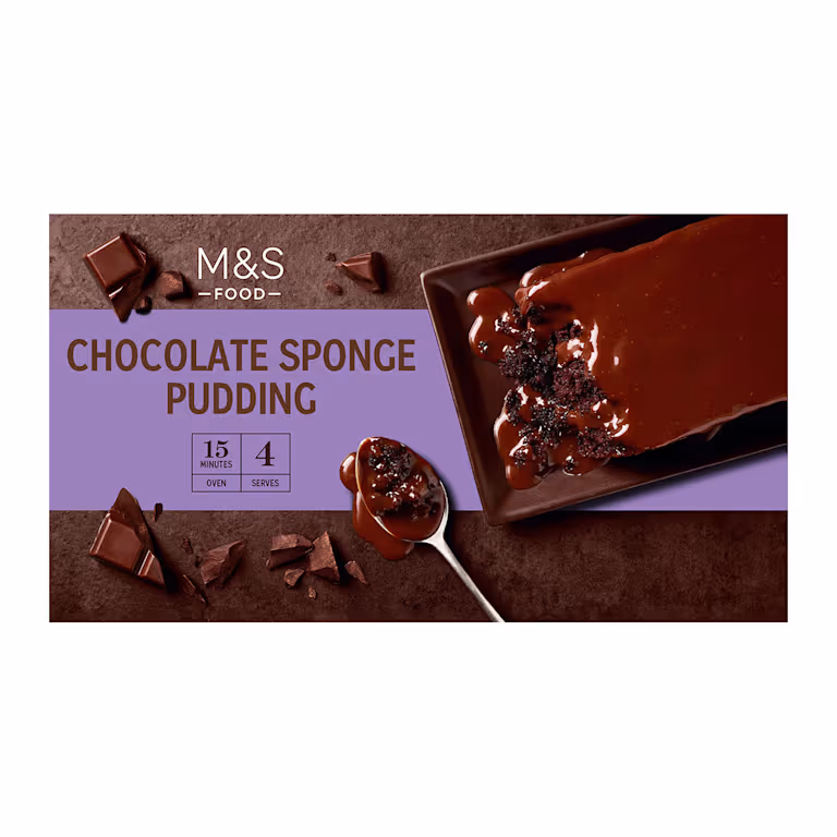M&S Chocolate Sponge Pudding