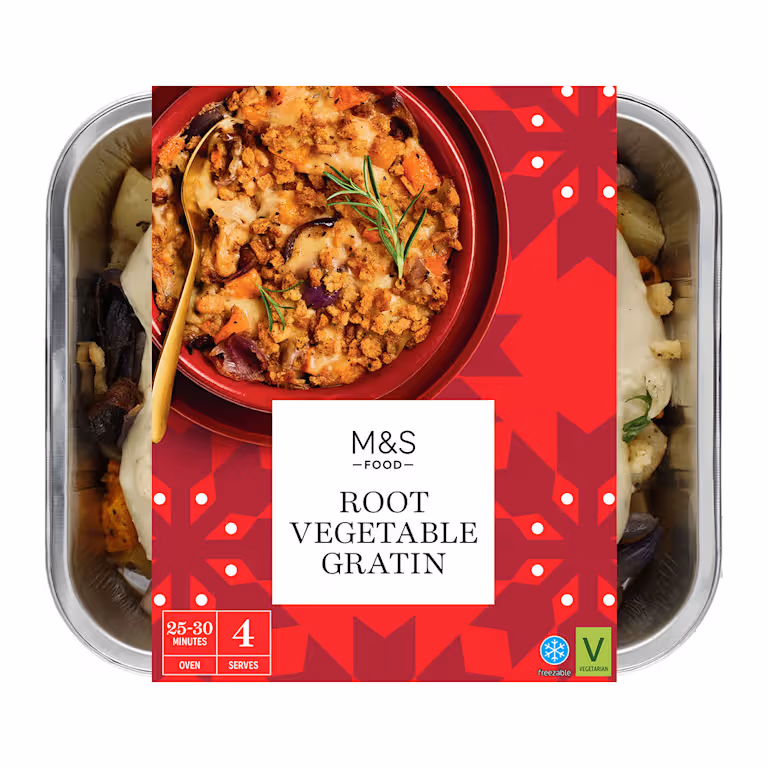 M&S Root Vegetable Gratin