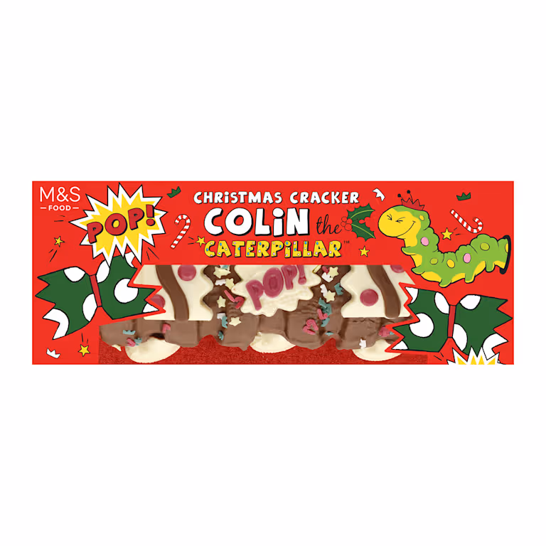 M&S Colin the Caterpillar Christmas Cracker
