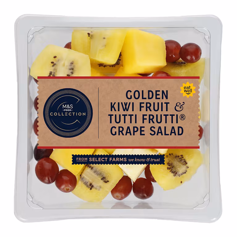 M&S Collection Golden Kiwi Fruit and Tutti Frutti Grape Salad