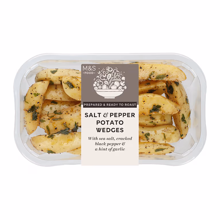 M&S Salt and Pepper Potato Wedges
