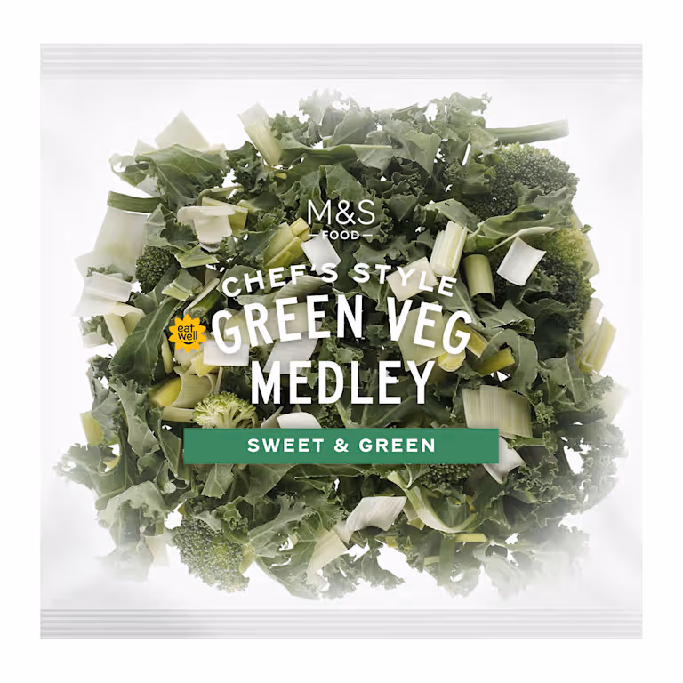 M&S Chef's Style Green Veg Medley