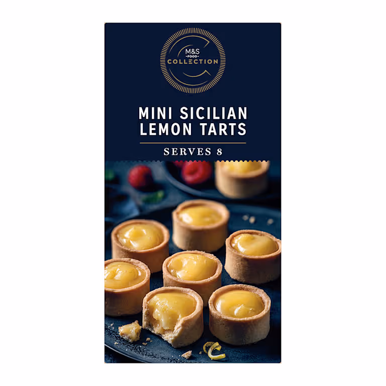 M&S Collection Mini Sicilian Lemon Tarts