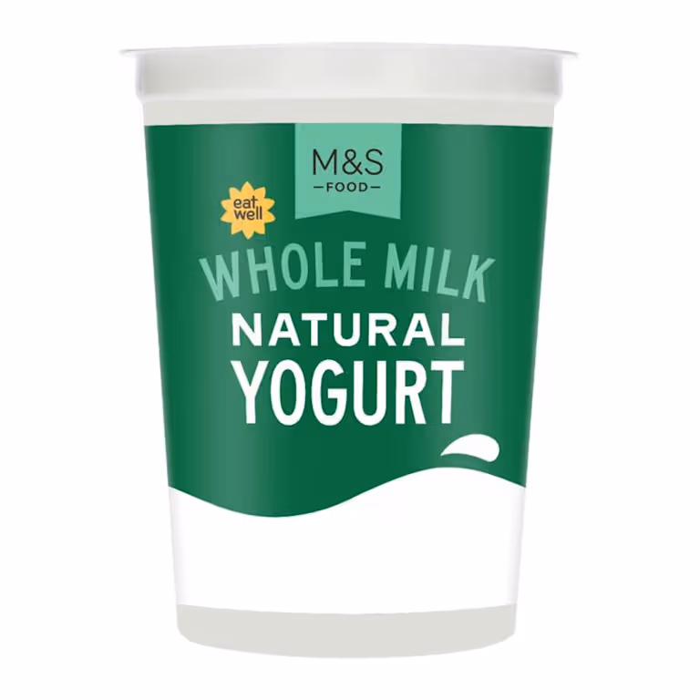 M&S Whole Milk Natural Yogurt