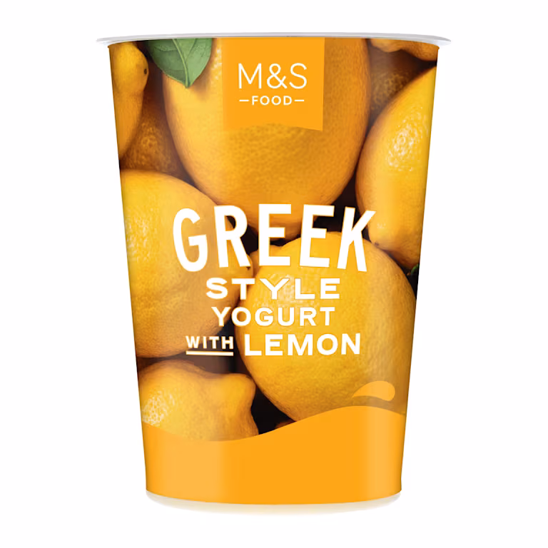 M&S Greek Style Yogurt with Lemon