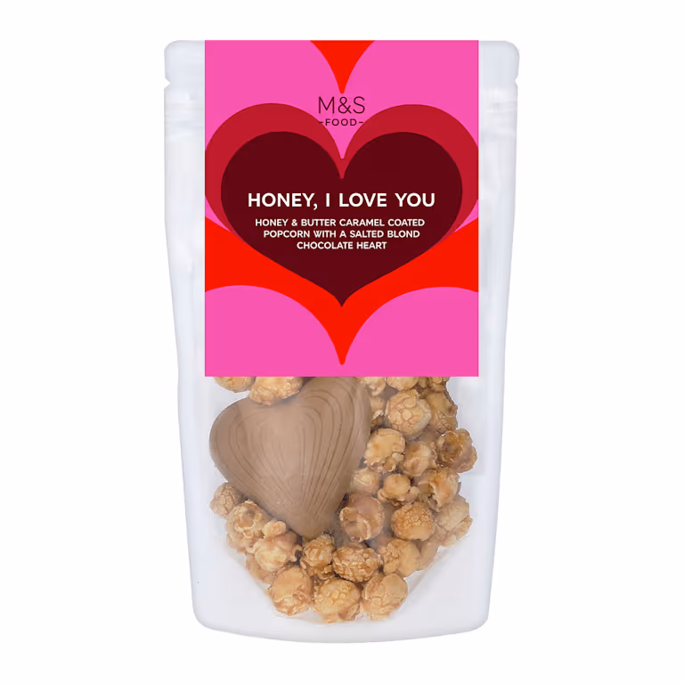 M&S Honey, I Love You Popcorn