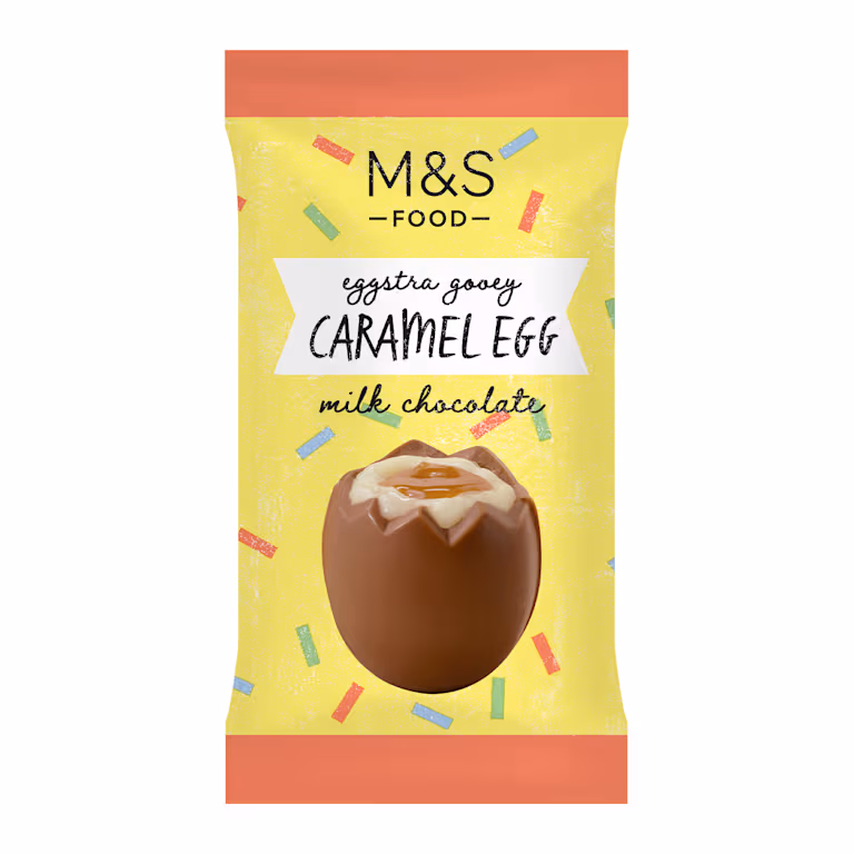 M&S Eggstra Gooey Caramel Egg