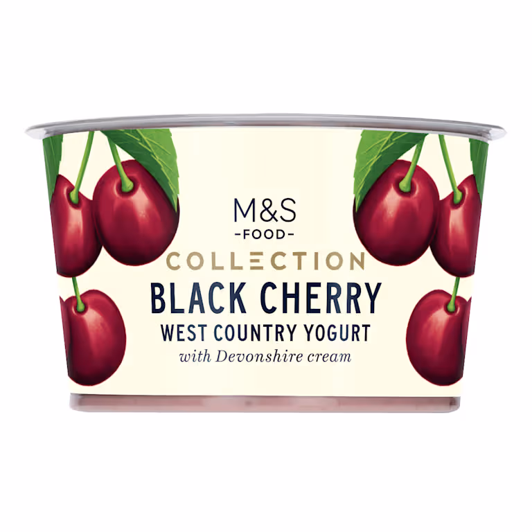 M&S Collection Black Cherry West Country Yogurt