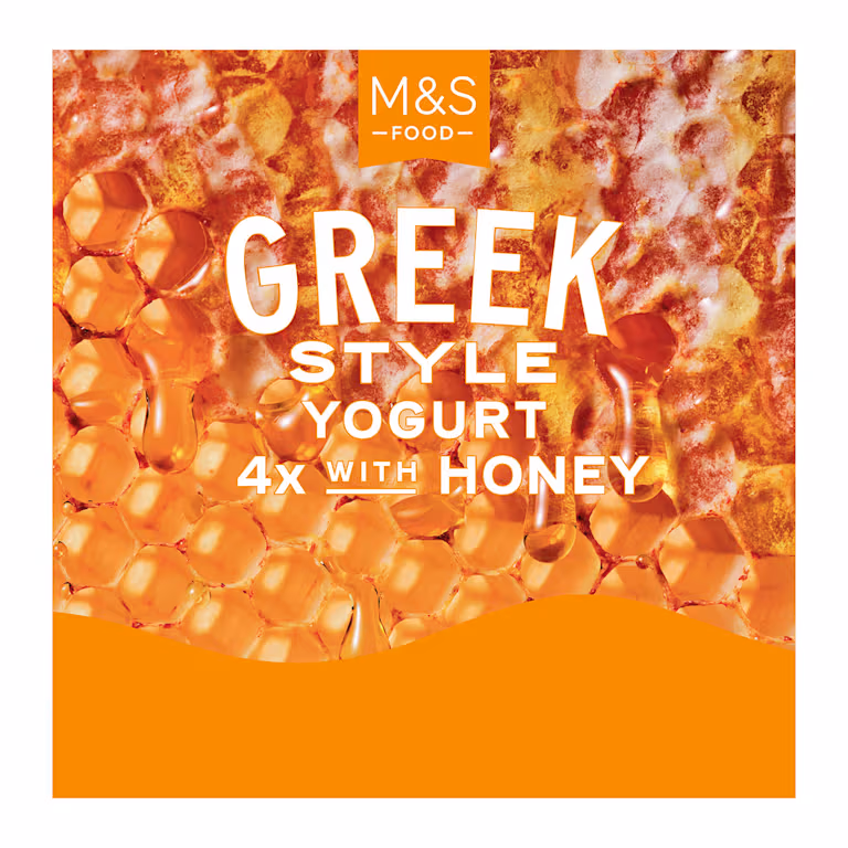 M&S Greek Style yogurt with Honey