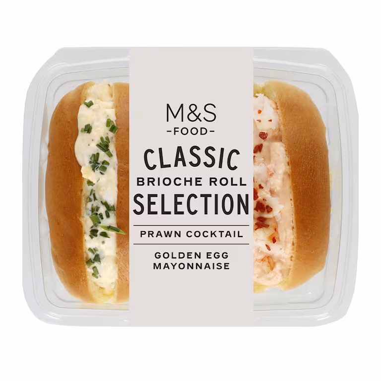 M&S Classic Brioche Roll Selection