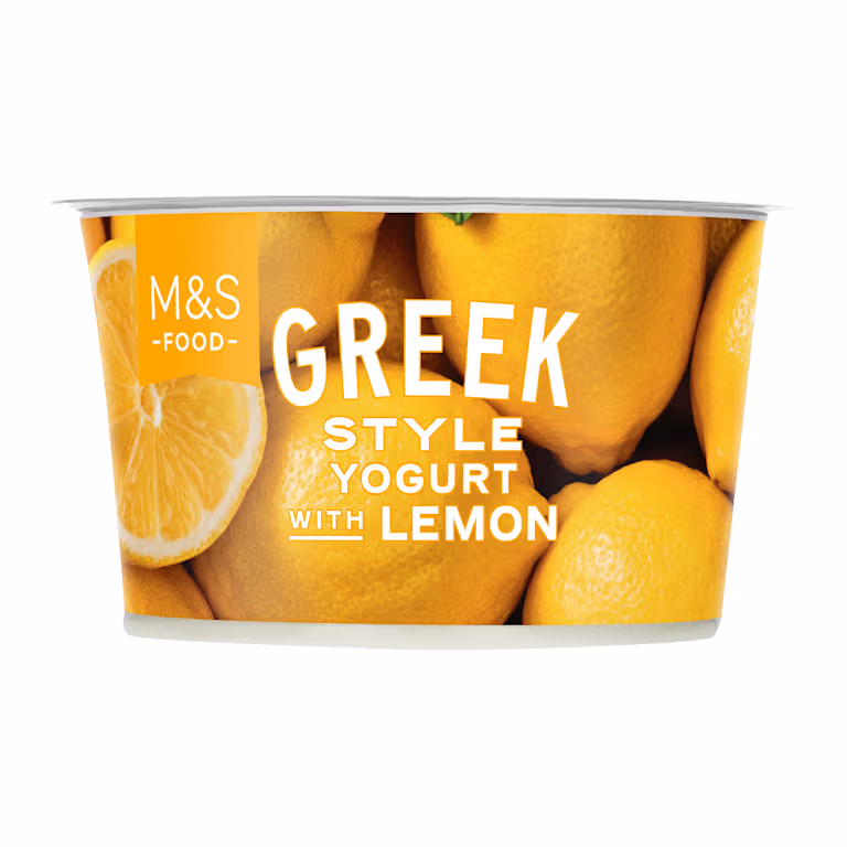 M&S Greek Style Yogurt with Lemon