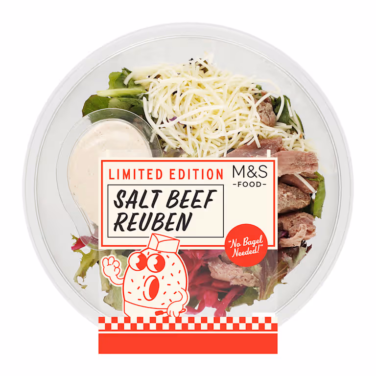 M&S Salt Beef Reuben
